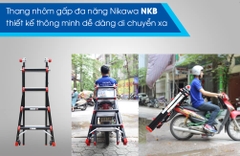 Thang nhôm gấp đa năng Nikawa NKB-46 New