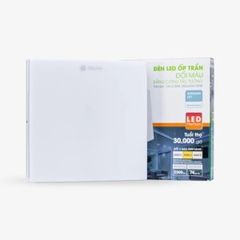 Đèn LED ốp trần LN12 300x300/30W 6500K SS