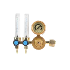 Đồng Hồ Argon Hansen Ren Trong 2 Vòi | Dùng Cho Hàn TIG, Điều Áp Chính Xác