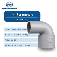 [Bình minh] Co âm dương PVC-U