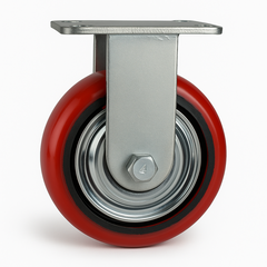 [Bánh xe Huy Hoàng] Bánh xe PU đỏ Hàn Quốc