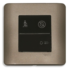 Schneider Zencelo Bộ công tắc chuông “Không làm phiền”,”Xin dọn phòng” E8431BPDM