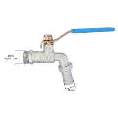 [Minh Hòa] Vòi vườn hợp kim TURA - PN10