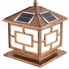 Đèn Trụ Cổng Năng Lượng Mặt Trời Oriana PL-0307