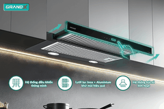[GrandX] Hút Mùi Âm Tủ (AC Motor) GX H70F58B