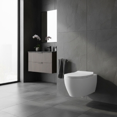 [Hafele] Bồn cầu treo tường Sapporo 540x370x365 588.79.410