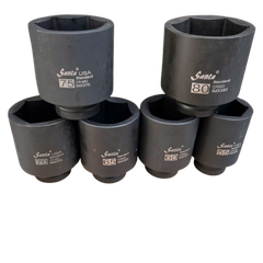 [Santa] Đầu típ hơi cr-mo 1" đen dài 120mm