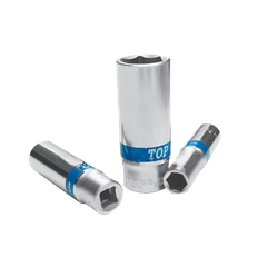 Đầu tuýp 1/4" dài (lục) TOP 5-14mm