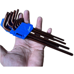 [Santa] Bộ lục giác 9c nâu