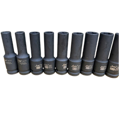 [Santa] Đầu típ hơi cr-mo 1/2" đen dài 78mm