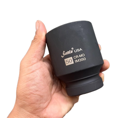 [Santa] Đầu típ hơi cr-mo 1" đen dài 90mm