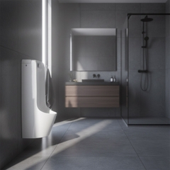 KPT-C702 – Bàn Tiểu Cảm Ứng Đặt Sàn Cao Cấp, Phủ Men Nano Kháng Khuẩn, Tiết Kiệm Nước