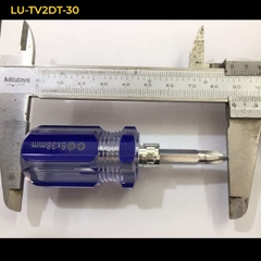 Tua vít 2 đầu cán trong lùn 6x55mm Century