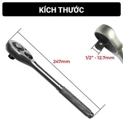 Cần tự động đầu vuông nhanh 1/2'' 36 răng TOP (cái)