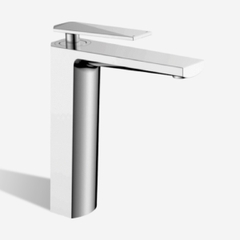 [Luxta] Vòi lavabo nóng lạnh (Thân ống trúc, tay gật gù, bao gồm dây cấp) L1221B/ L1221B Black