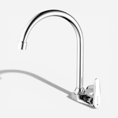 [Luxta] Vòi rửa chén lạnh (cần cong, tay gạt) L3106T3