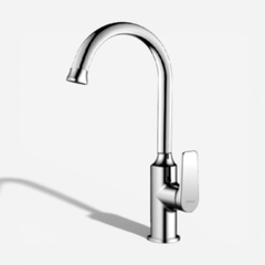 [Luxta] Vòi rửa chén nóng lạnh (Cần cong, tay gật gù, bao gồm dây cấp) L3229