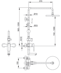 [Luxta] Sen cây nóng lạnh L7211