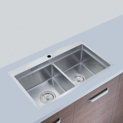 [Luxta] Chậu rửa chén inox LC8046-3.0