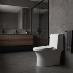 [Luxta] Bàn cầu 1 khối LT-102