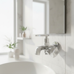 [Luxta] Vòi sen lạnh (Thân vuông, tay gạt và tay vặn) L2114T3