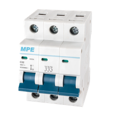 Cầu dao tự động MCB 3 cực 6kA MPE