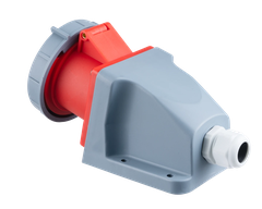 Ổ cắm công nghiệp lắp nổi MPE IP67 4P 32A MPN-1242