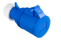 [MPE] Ổ cắm di động có kẹp giữ dây 3 cực, 32A, IP44 mã MPN-223