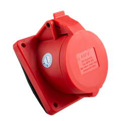 Ổ cắm công nghiệp lắp âm mặt nghiêng MPE IP44 4P 32A MPN-424