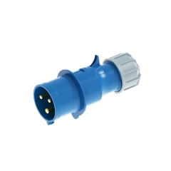 Phích cắm công nghiệp đuôi vặn IP44 MPE 3P