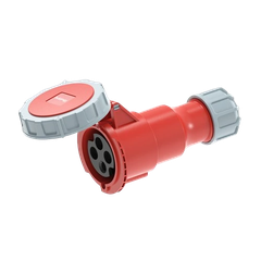 Ổ cắm công nghiệp di động MPE IP67 4P 16A MPN2-2142