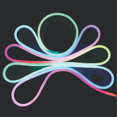 [DUHAL] Led Dây Kiểu Neon Bẻ Góc Hai Chiều 6W/M