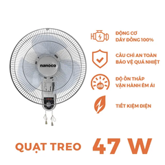 Quạt treo cơ NWF1611 47W Nanoco
