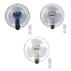 Quạt treo remote NWF1612RC-G (xám) Nanoco