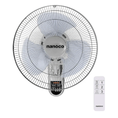Quạt treo remote NWF1612RC-G (xám) Nanoco