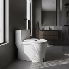 [Rangos] Bồn cầu vệ sinh bằng sứ một khối RG-8094