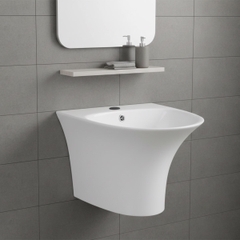 [Rangos] Chậu rửa bằng sứ treo tường RG-6108