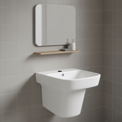 [Rangos] Chậu rửa bằng sứ treo tường RG-6109