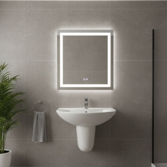 [Rangos] Chậu rửa lavabo chân lửng gắn tường RG-6006-1