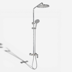 [Rangos] Sen cây đồng mạ crom cao cấp RG-318B (Bát tròn logo)