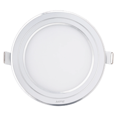 Đèn Led âm trần panel tròn 12W RPL-12ST 950Lm 6000-6500K MPE (Ø147x22)