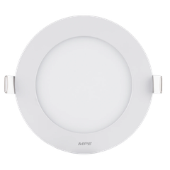 LED Panel âm trần nhôm mặt tròn 9W ánh sáng vàng RPL-9V MPE