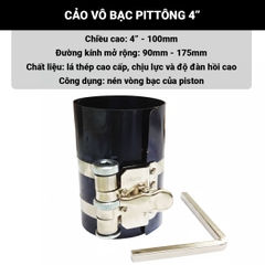 Cảo vô bạc pittông 4" (90-175mm) Licota ATA-0237