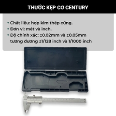 Thước cặp 6"/8"/12" Century