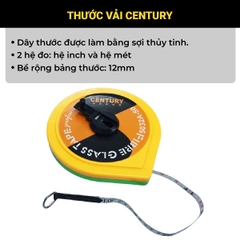 Thước vải 10/20/30/50m Century