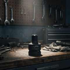 Đầu biến 3/4" ra 1/2" đen LICOTA