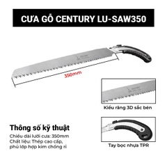 Cưa gỗ 350mm Century LU-SAW350