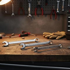 Cờ lê vòng miệng xi mờ Asaki