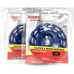 [Senka] Chén mài bê tông/ đá 4GW100P1 Ø100*5*12/ 16mm