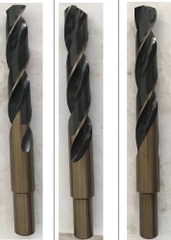 Mũi khoan Inox màu vàng đen chuôi tiện